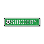 Soccer Street Sign
