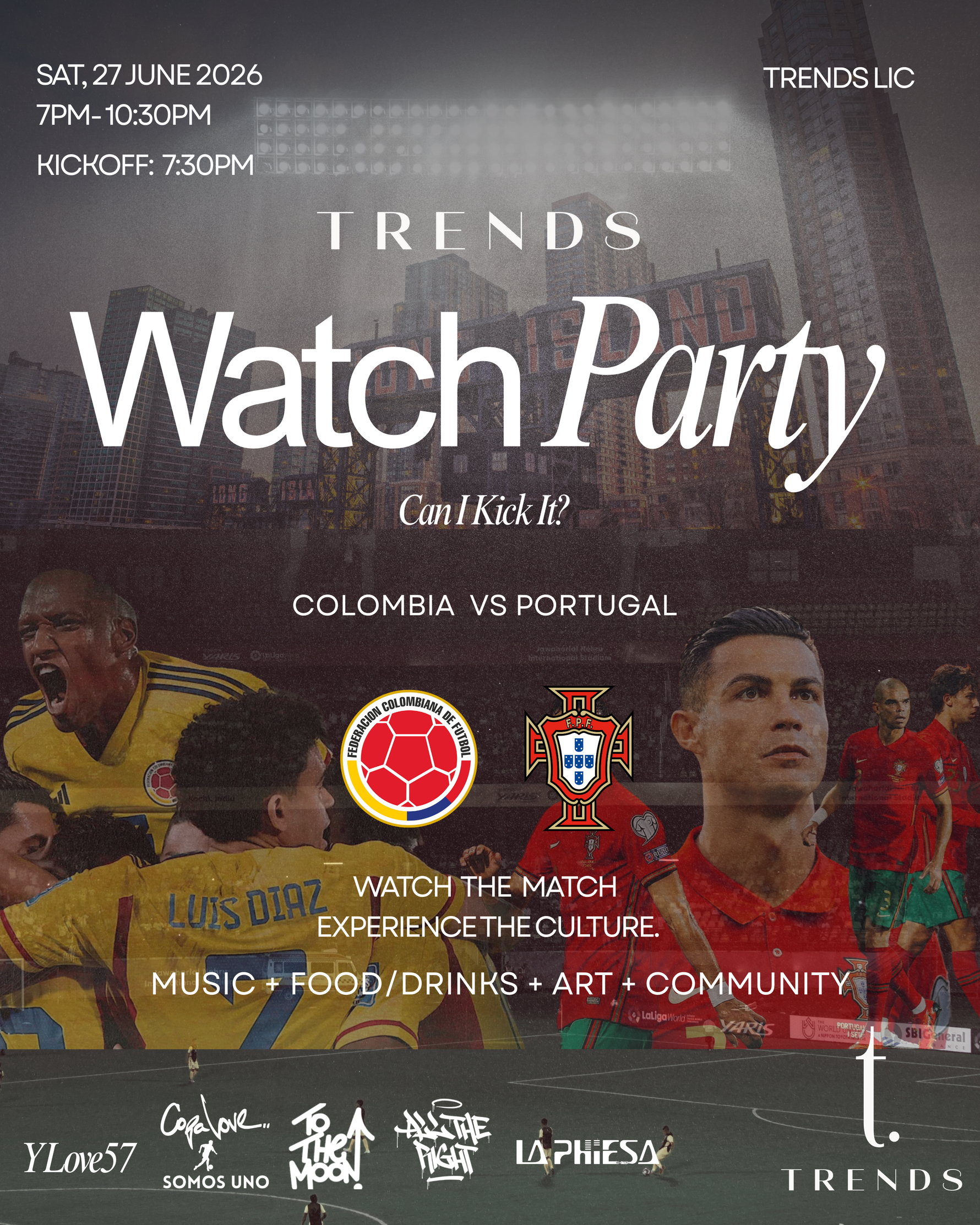 Queens, NYC · watch party 6/27/26 @ 7pm