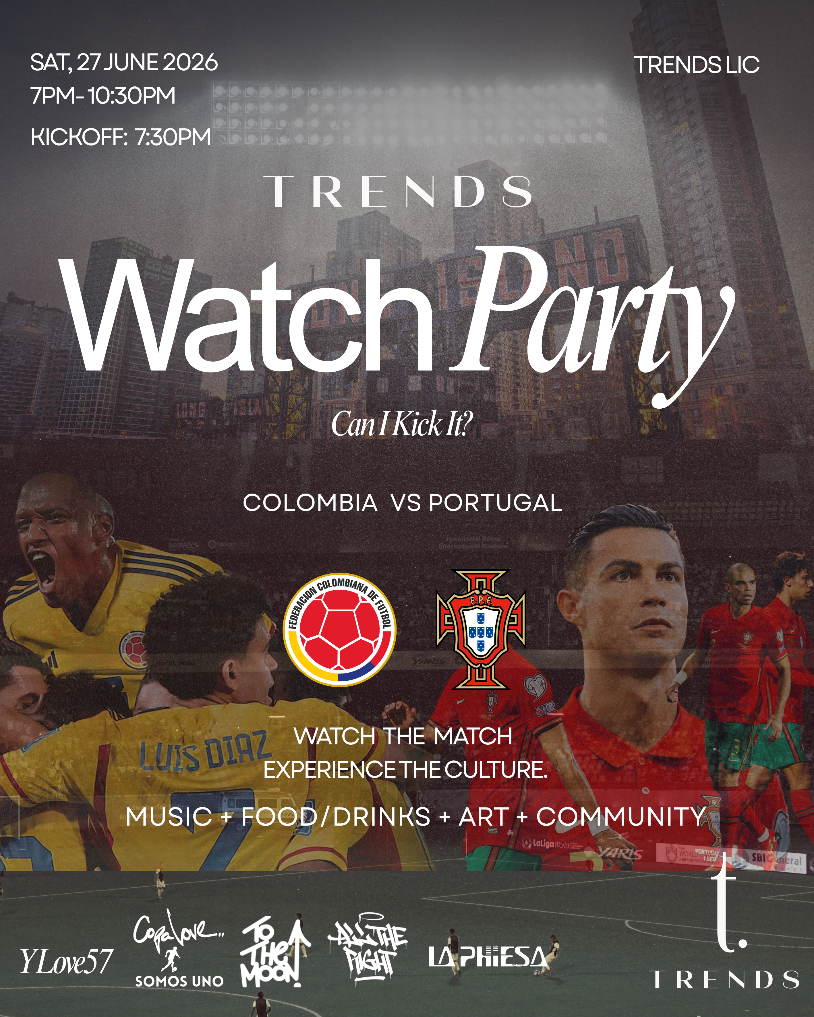 Queens, NYC · watch party 6/27/26 @ 7pm