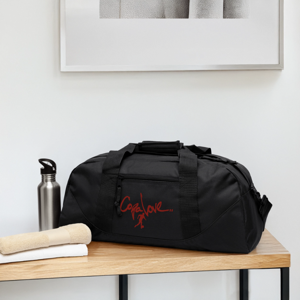 Recycled Duffel Bag - black