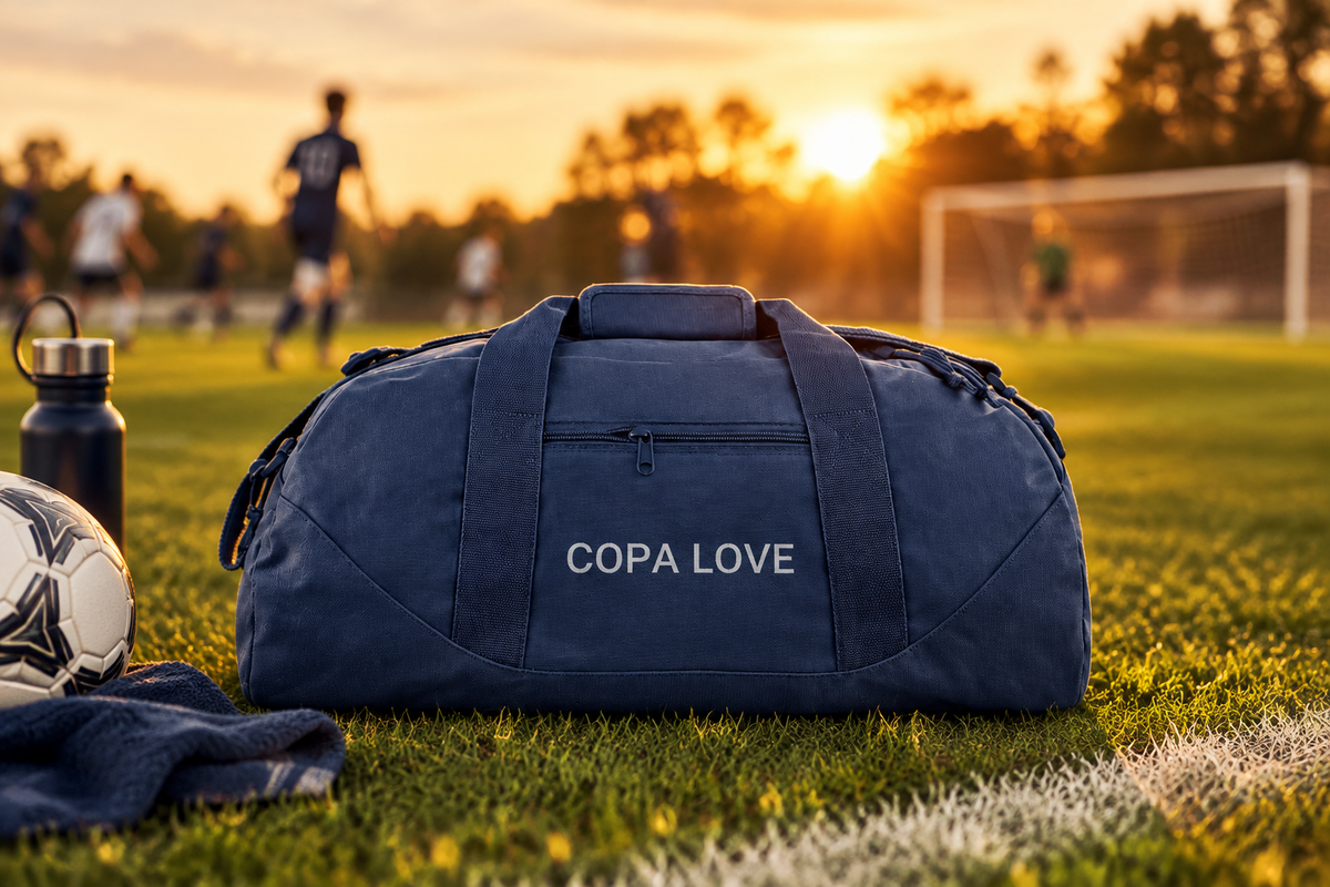 Copa Love - Recycled Duffel Bag - navy