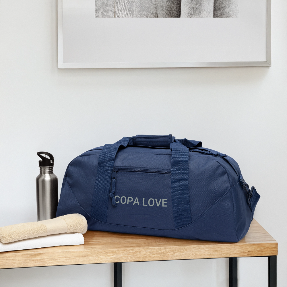 Copa Love - Recycled Duffel Bag - navy
