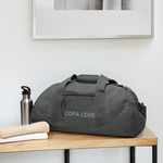 Copa Love - Recycled Duffel Bag - charcoal