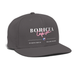 Snapback Baseball Cap - dark grey
