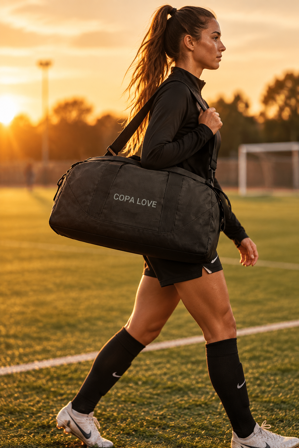 Copa Love - Recycled Duffel Bag - black