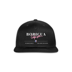 Snapback Baseball Cap - black
