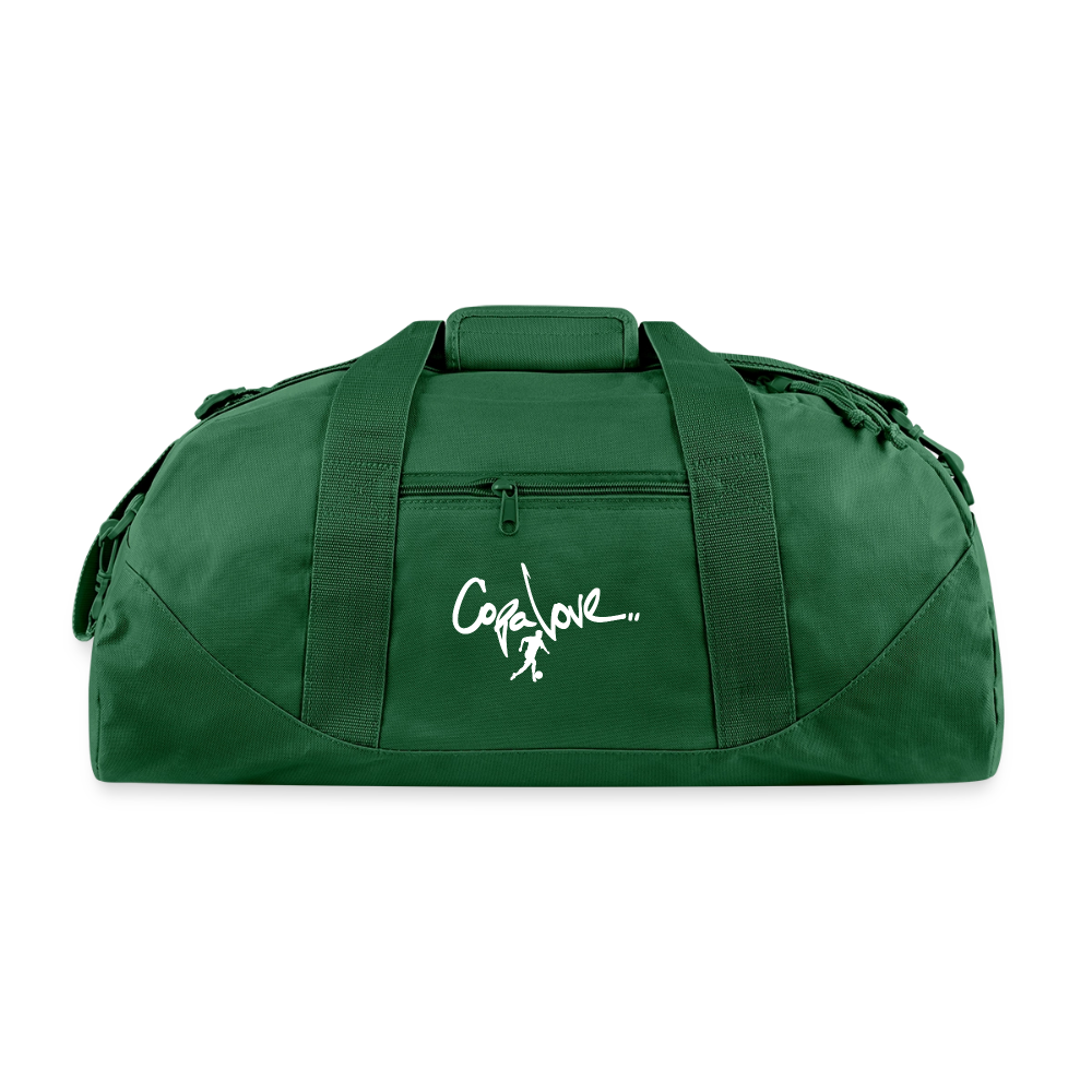 Recycled Duffel Bag - forest green