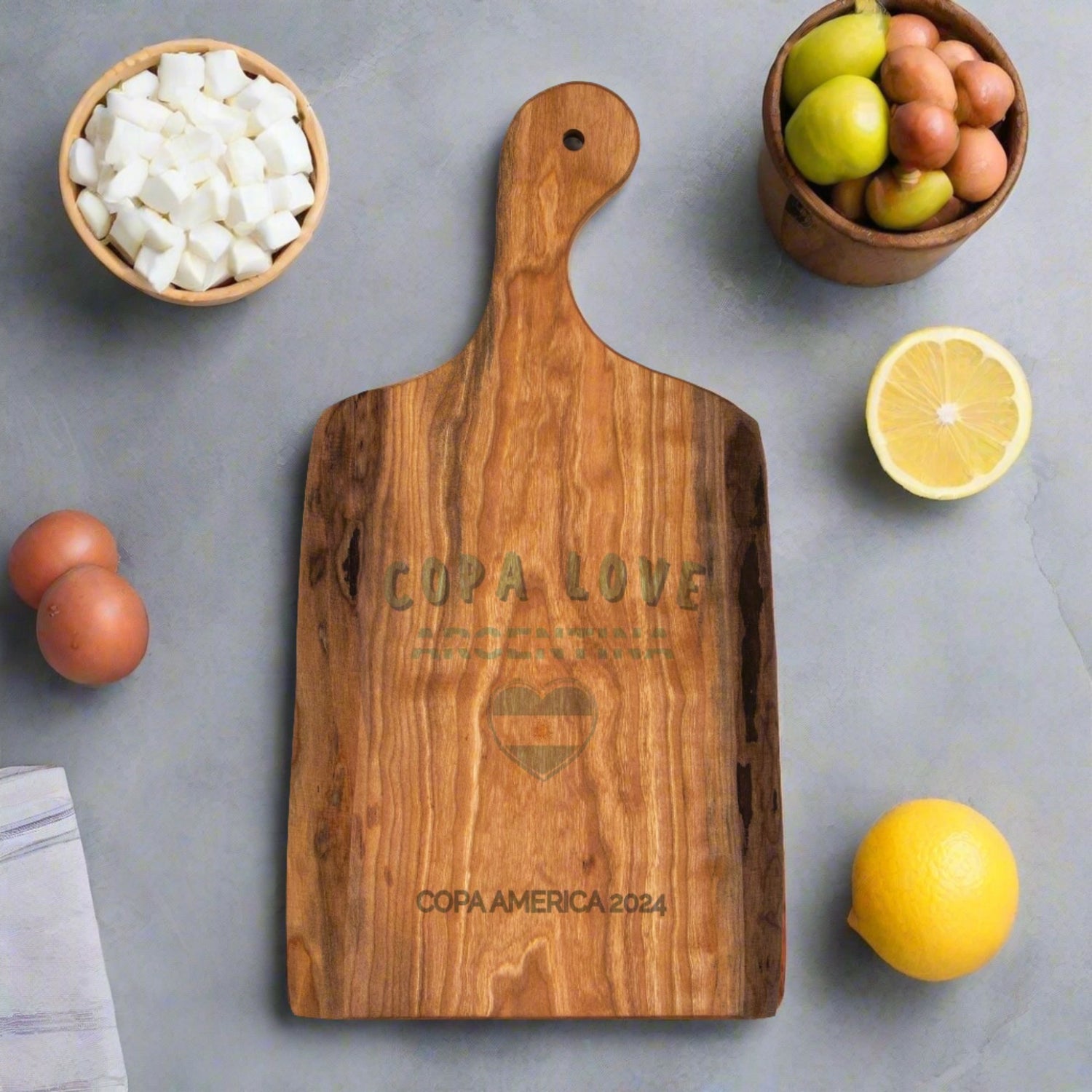 ARGENTINA - Copa Love Artisan Wood Serving Board