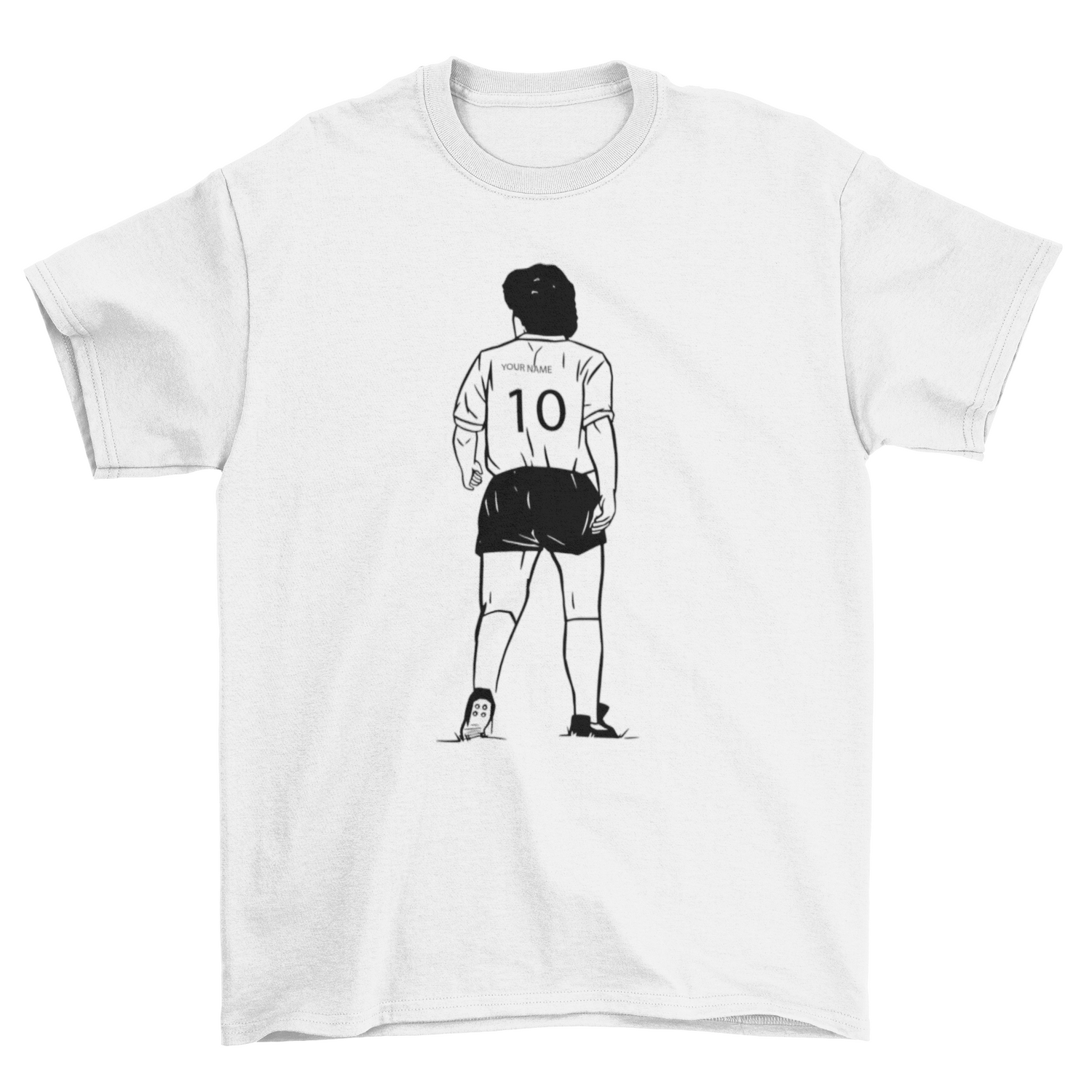 Copa Love - #10 Maradona Soccer player jersey t-shirt