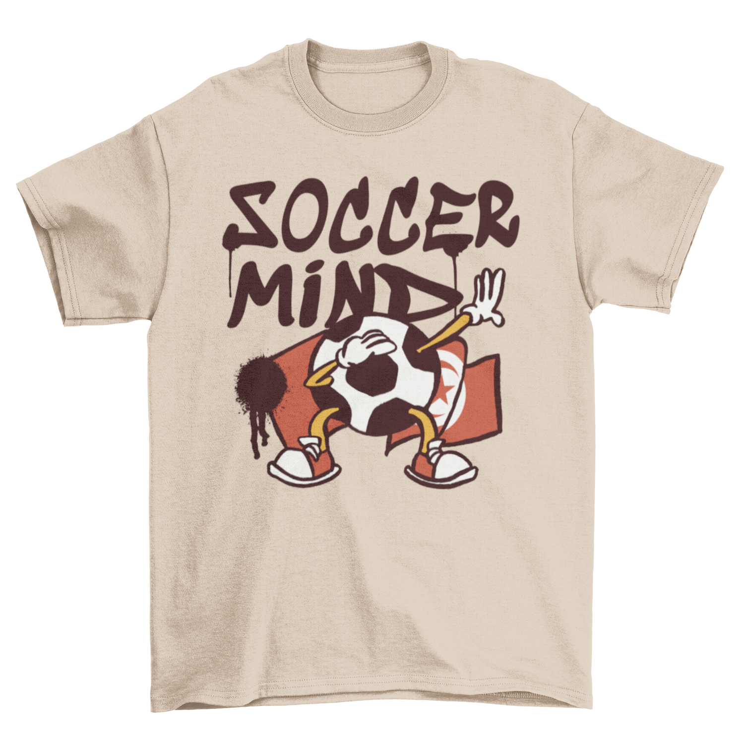 Copa Love - soccer ball cartoon t-shirt