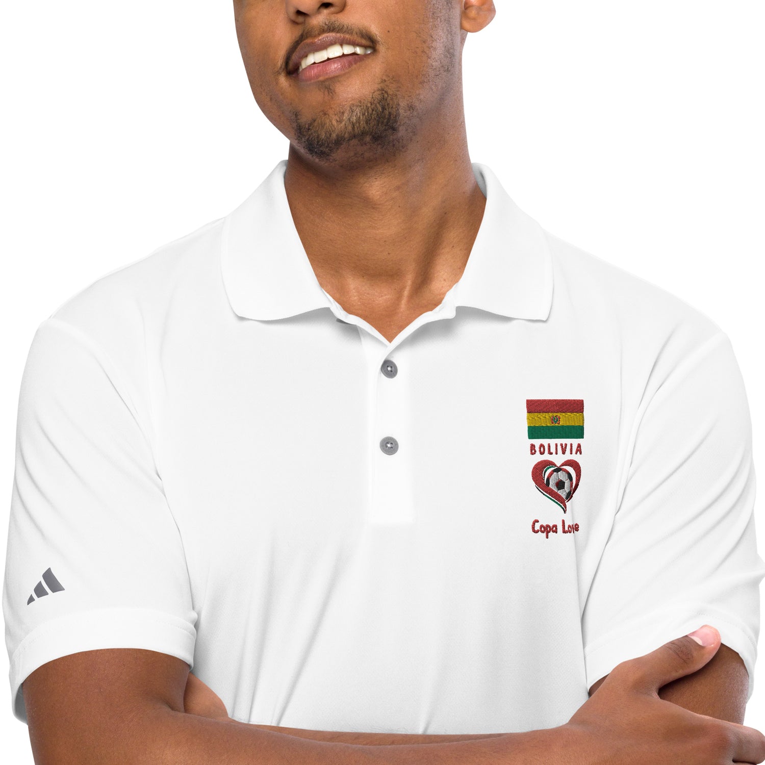 BOLIVIA - Copa Love Adidas performance polo shirt