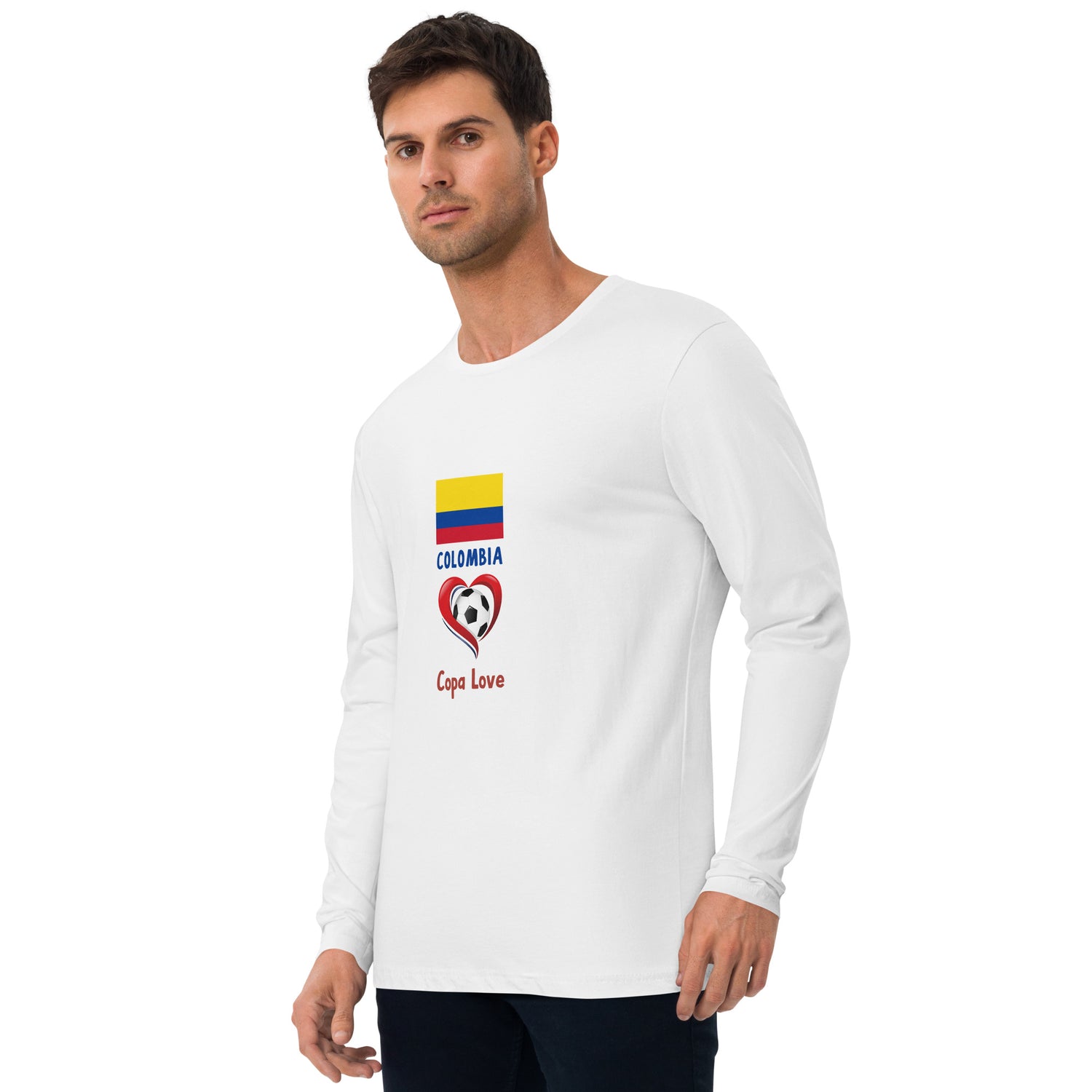 COLOMBIA - Copa Love Long Sleeve Fitted Crew