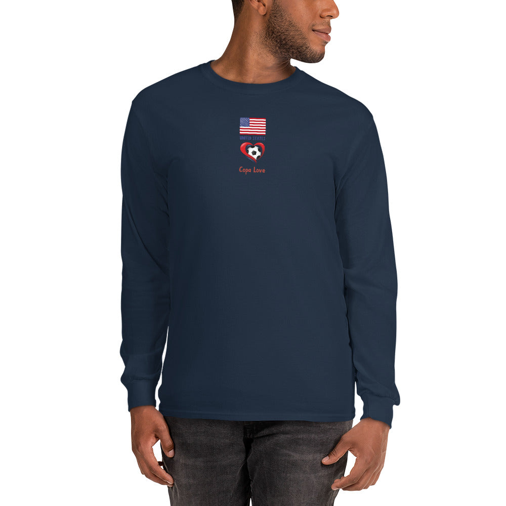 USA - Copa Love Men’s Long Sleeve Shirt