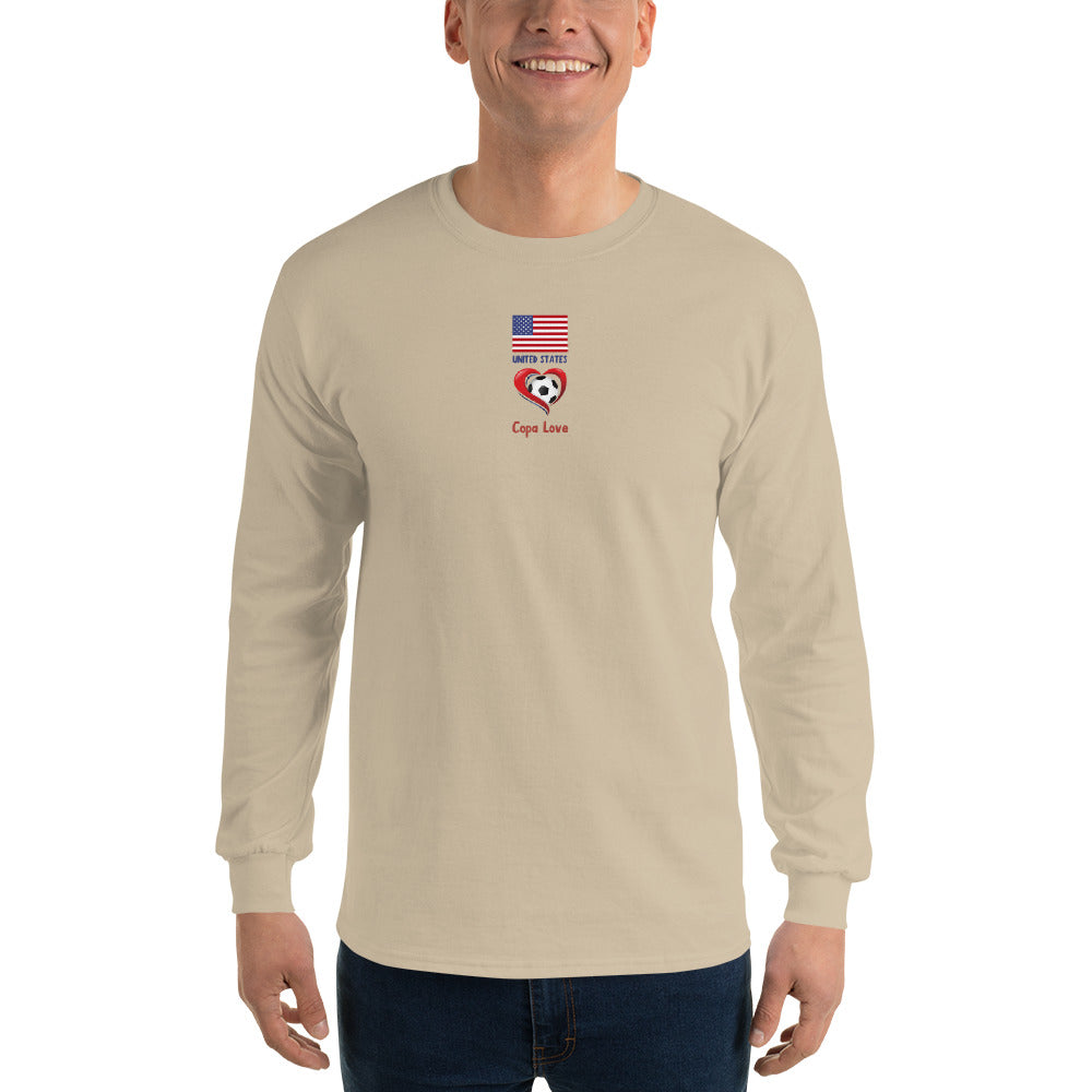 USA - Copa Love Men’s Long Sleeve Shirt