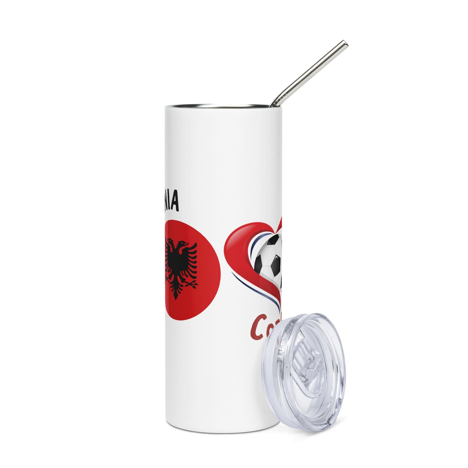 ALBANIA - Copa Love Stainless steel tumbler