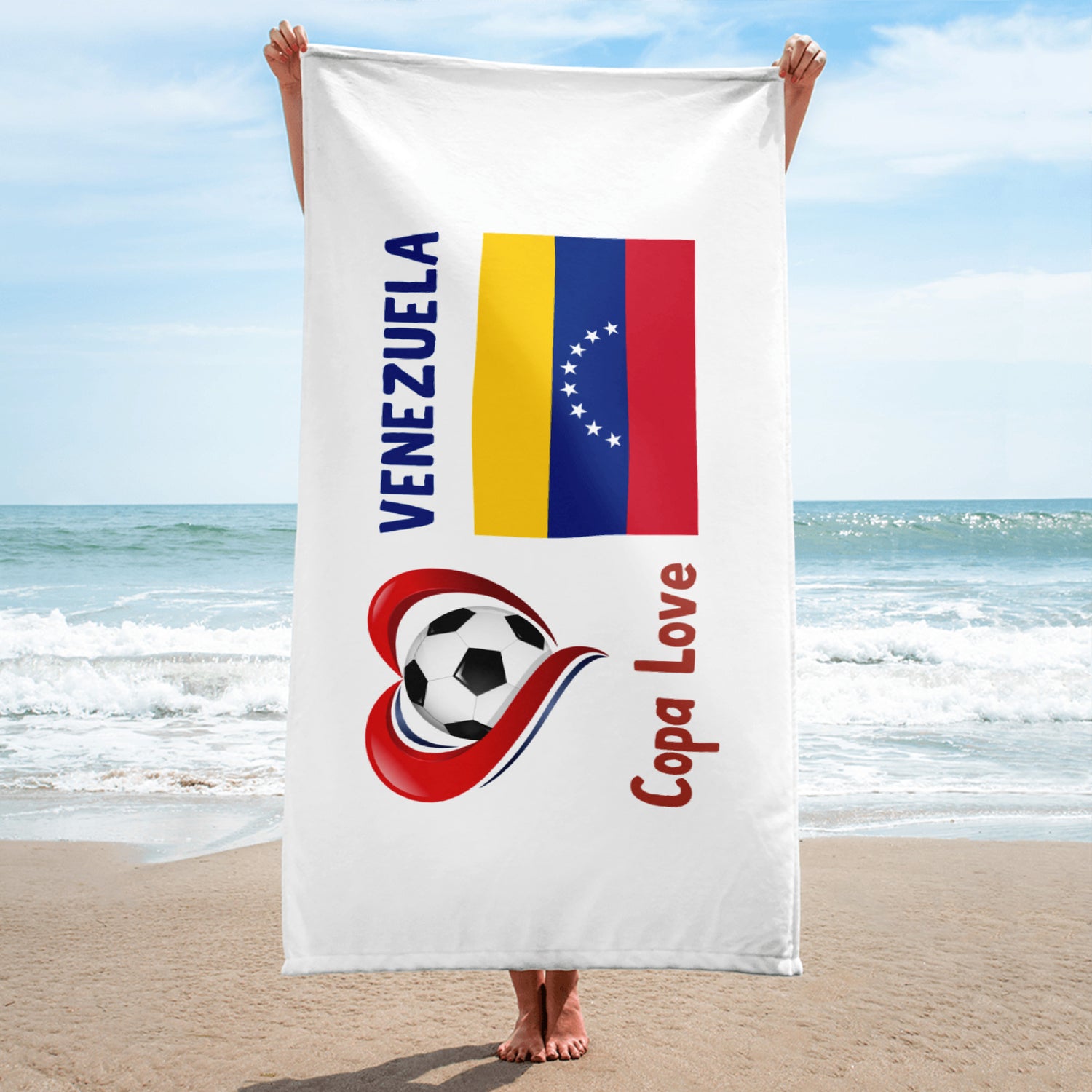VENEZUELA - Copa Love Plush Towel
