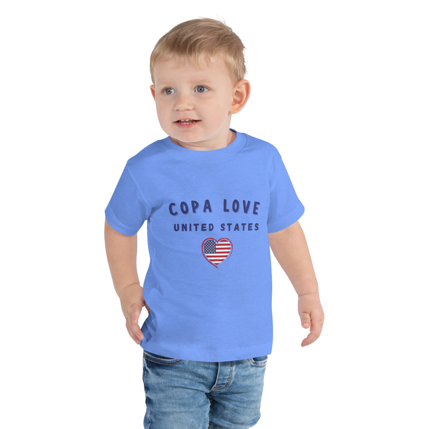 Unites States - Copa Love Toddler Short Sleeve Tee