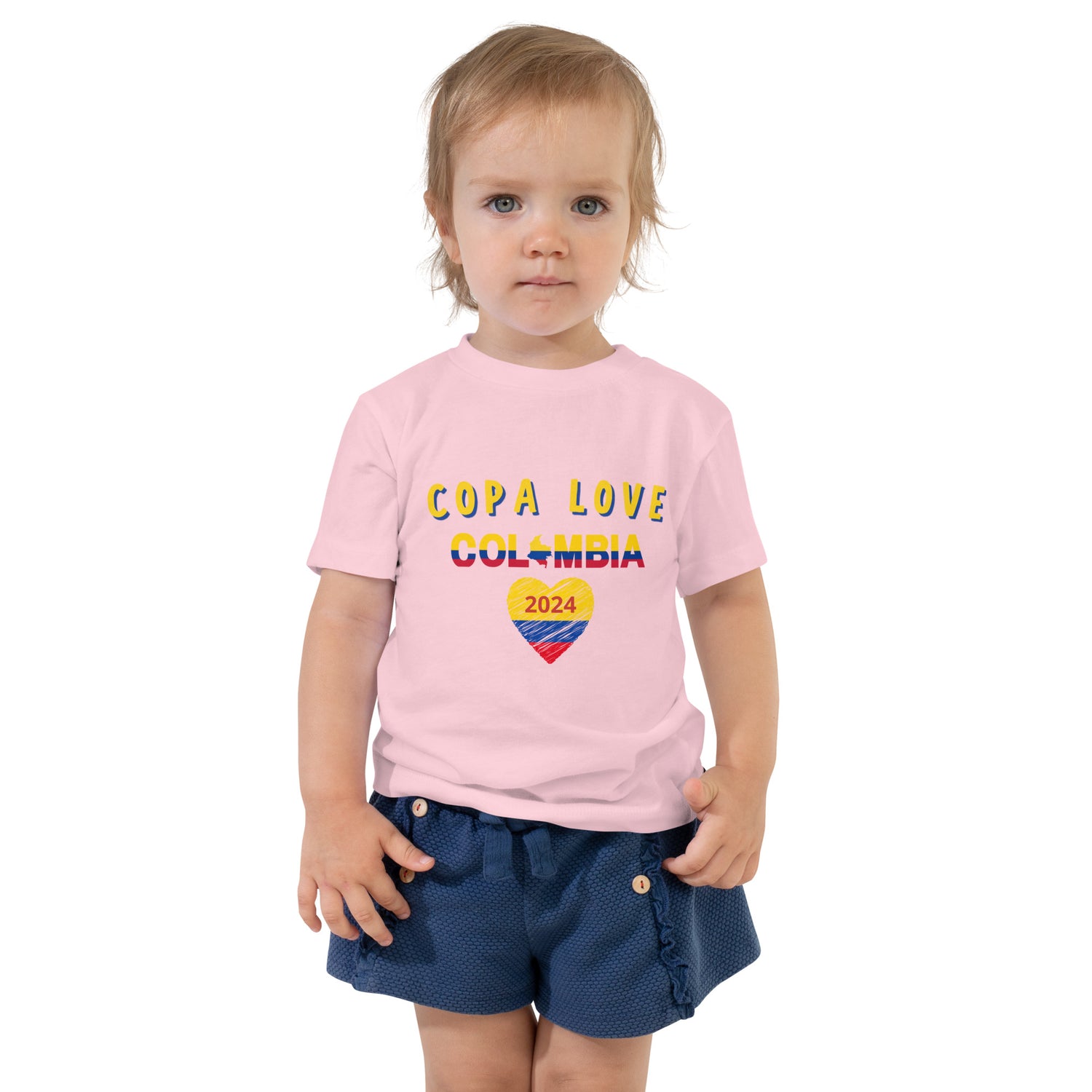 COLOMBIA - Copa Love Toddler Short Sleeve Tee