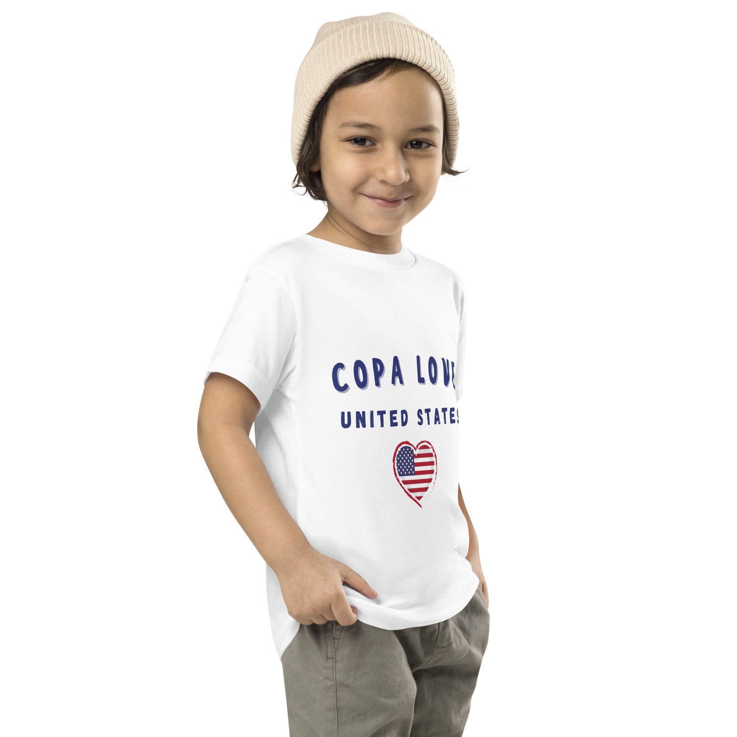 Unites States - Copa Love Toddler Short Sleeve Tee