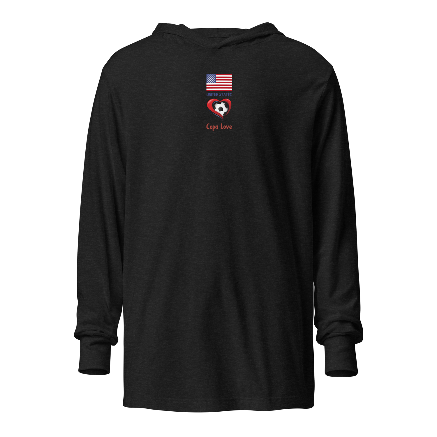 USA - Copa Love Hooded long-sleeve tee