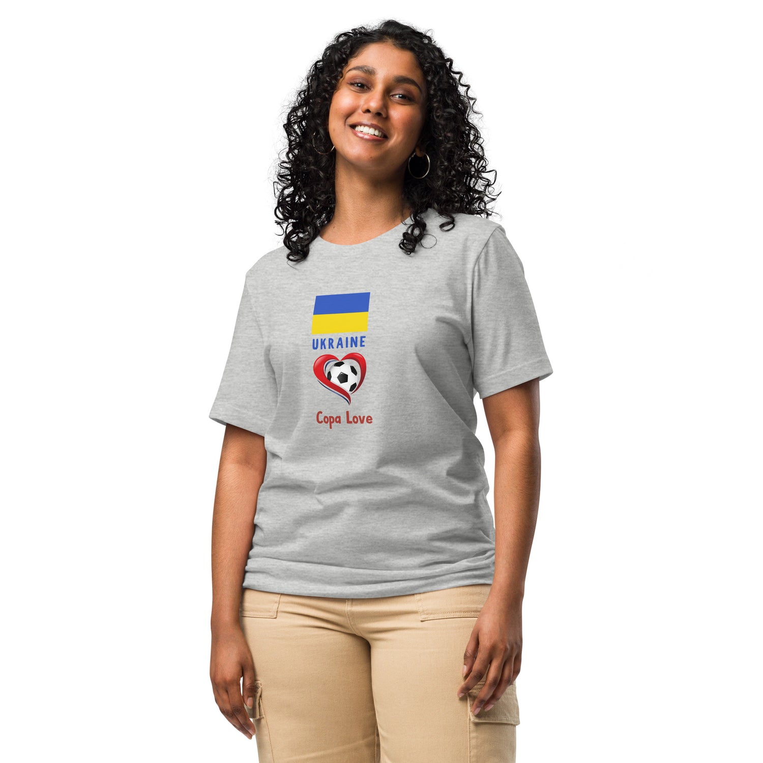 UKRAINE - Copa Love Unisex t-shirt