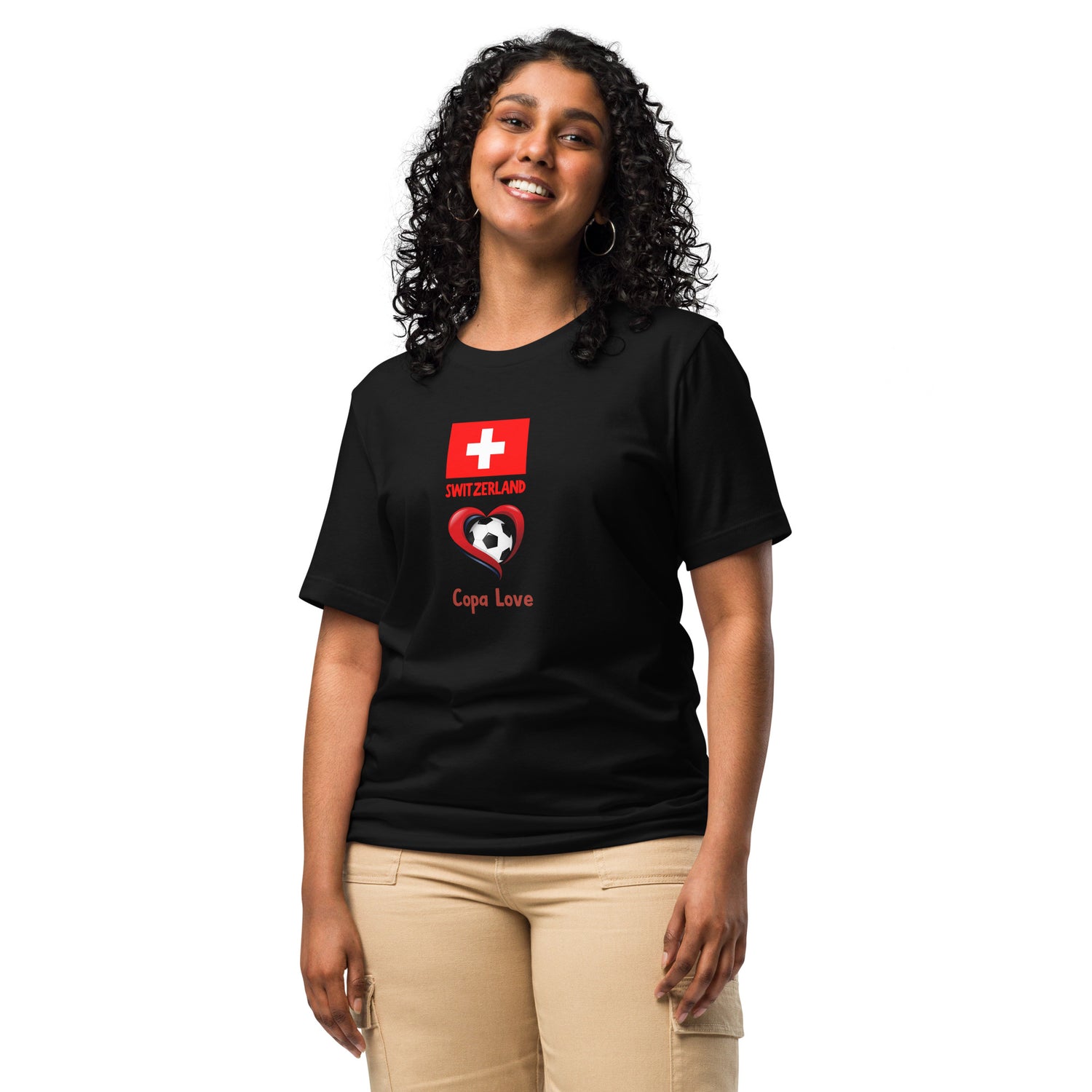 SWITZERLAND - Copa Love Unisex t-shirt