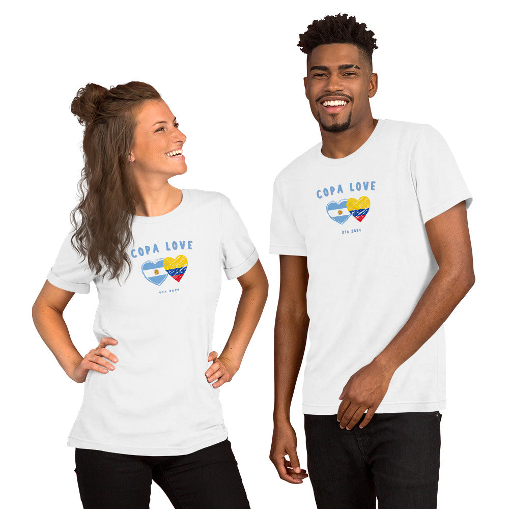 COPA AMERICA24 - ARGENTINA & COLOMBIA Unisex Bella & Canvas t-shirt