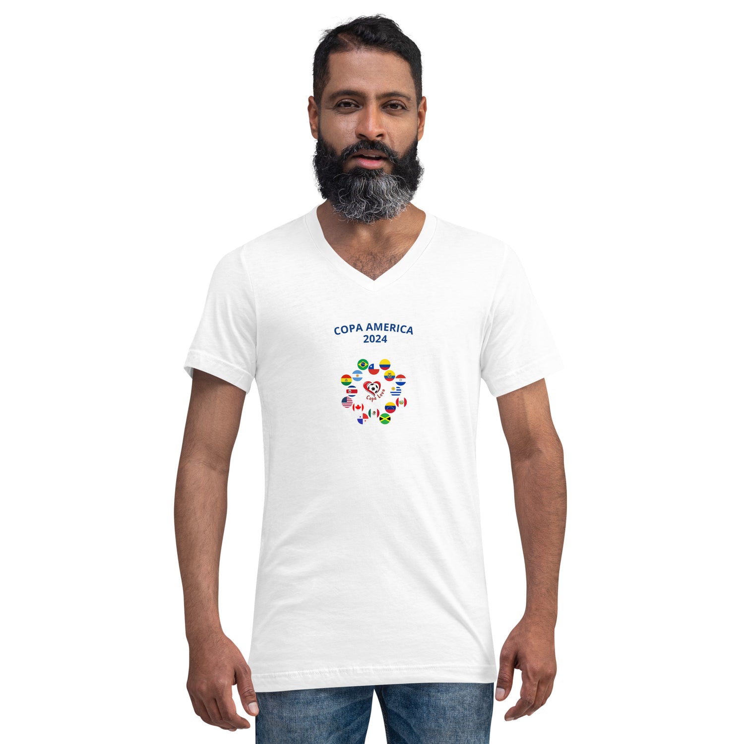 Copa Love - Limited Edition Unisex Short Sleeve V-Neck T-Shirt