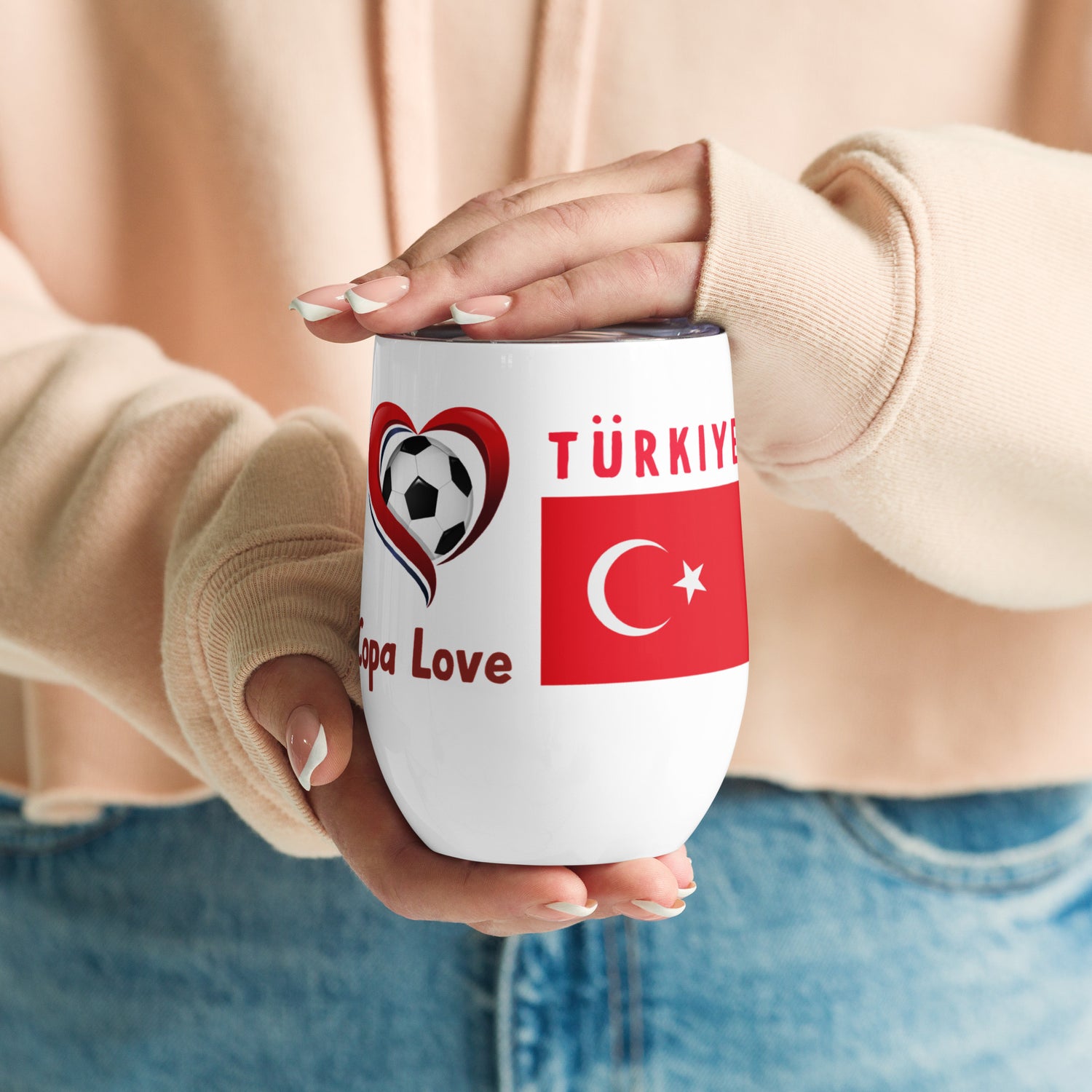 TURKIYE - Copa Love Wine tumbler