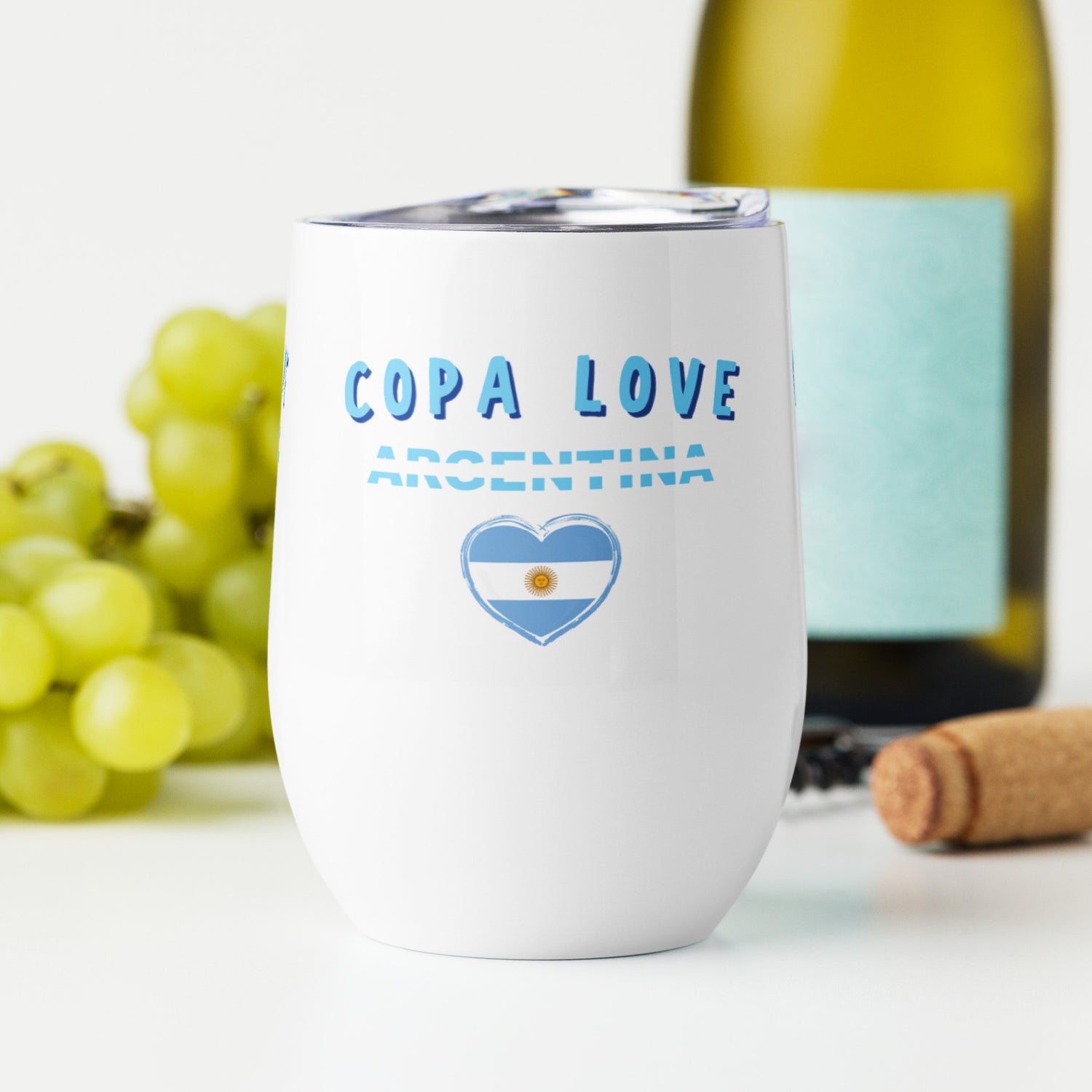 ARGENTINA - Copa Love Wine tumbler