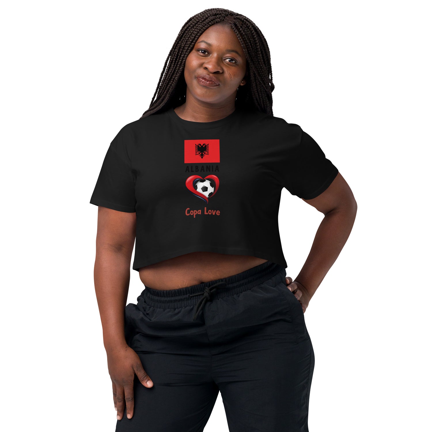 ALBANIA - CopaLove Women’s crop top