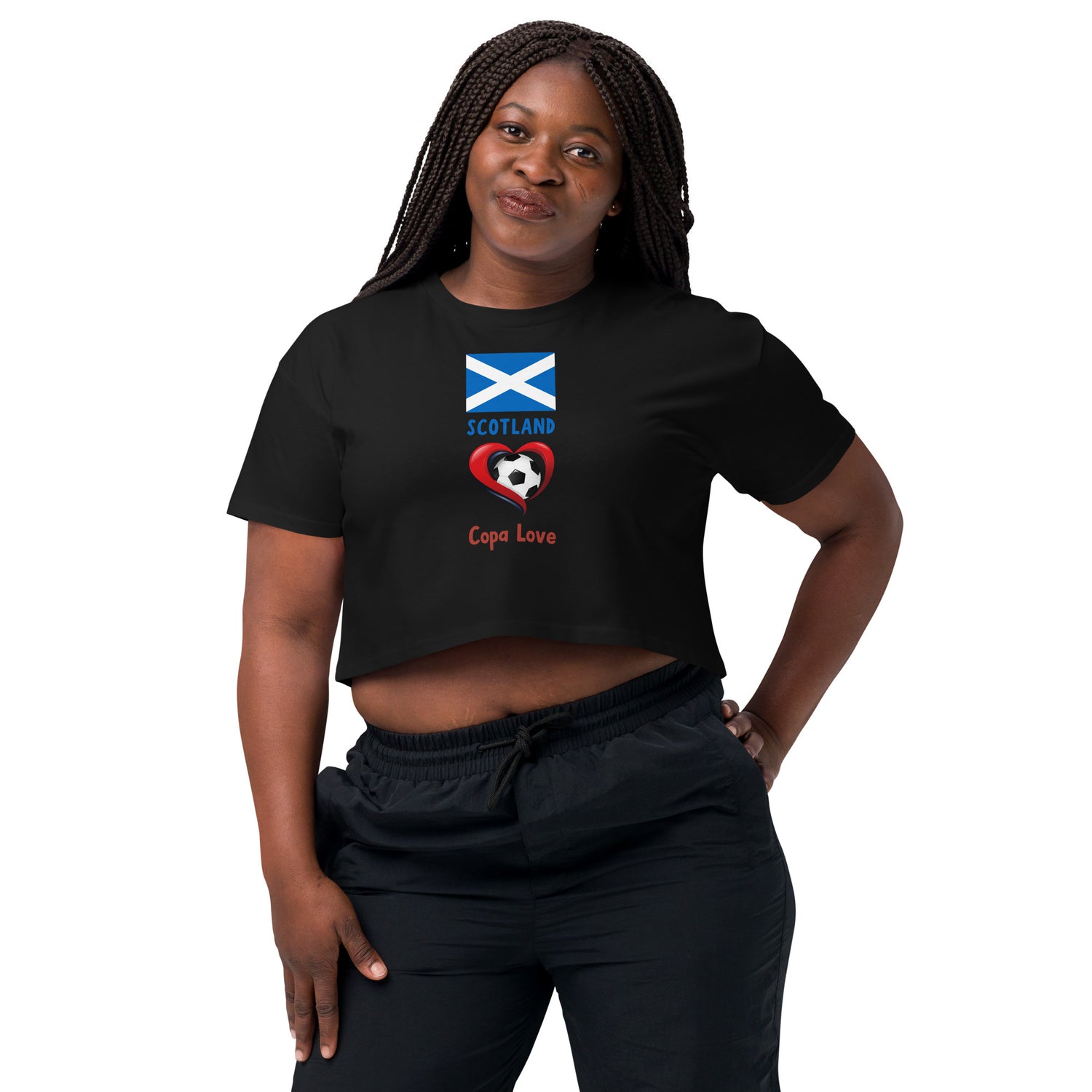 SCOTLAND - Copa Love Women’s crop top