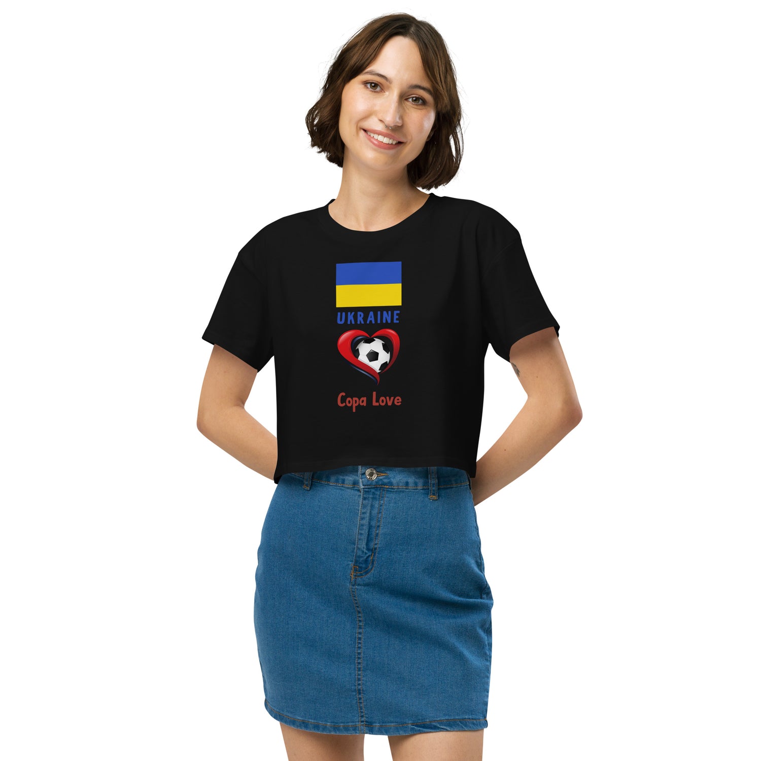 UKRAINE - Copa Love Women’s crop top