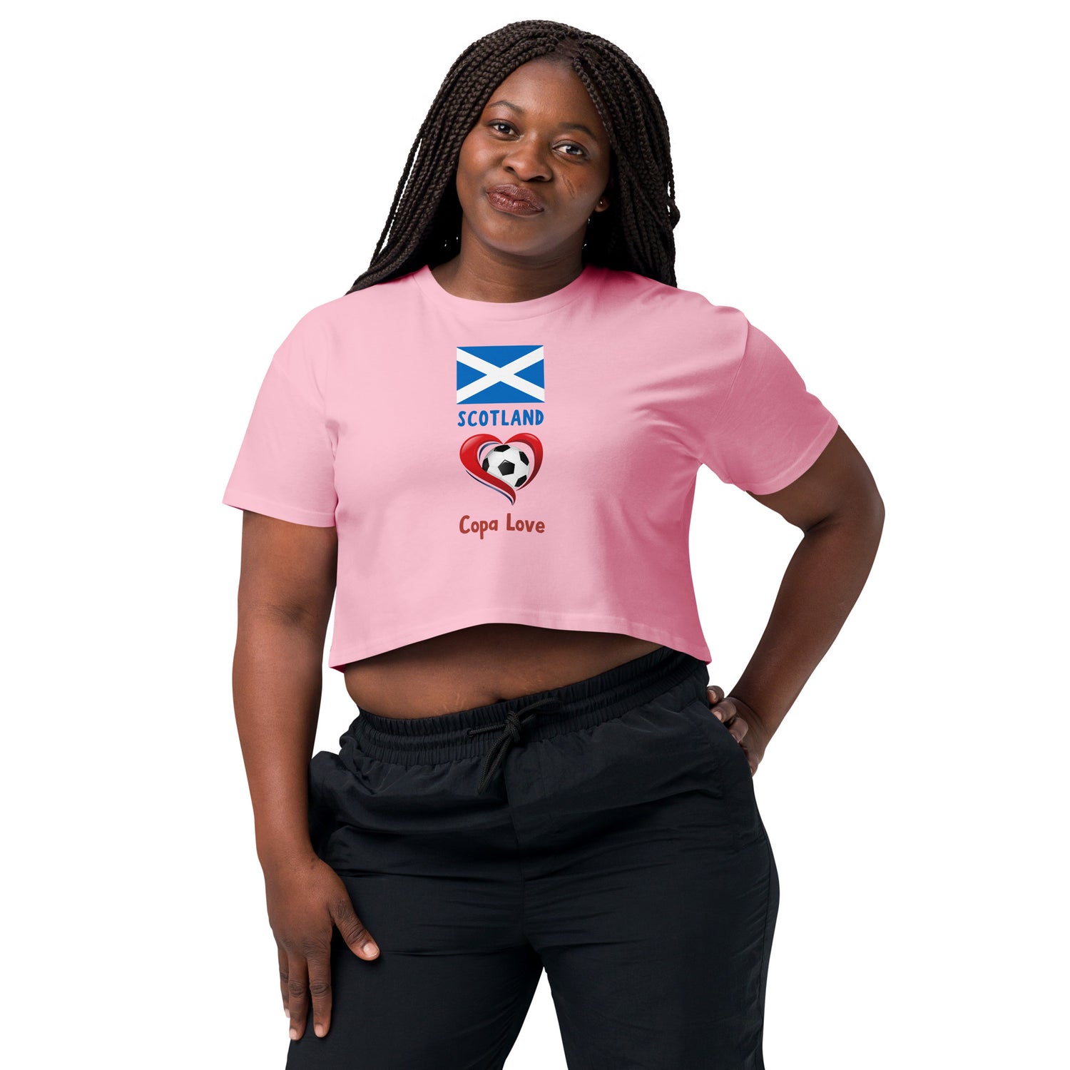 SCOTLAND - Copa Love Women’s crop top