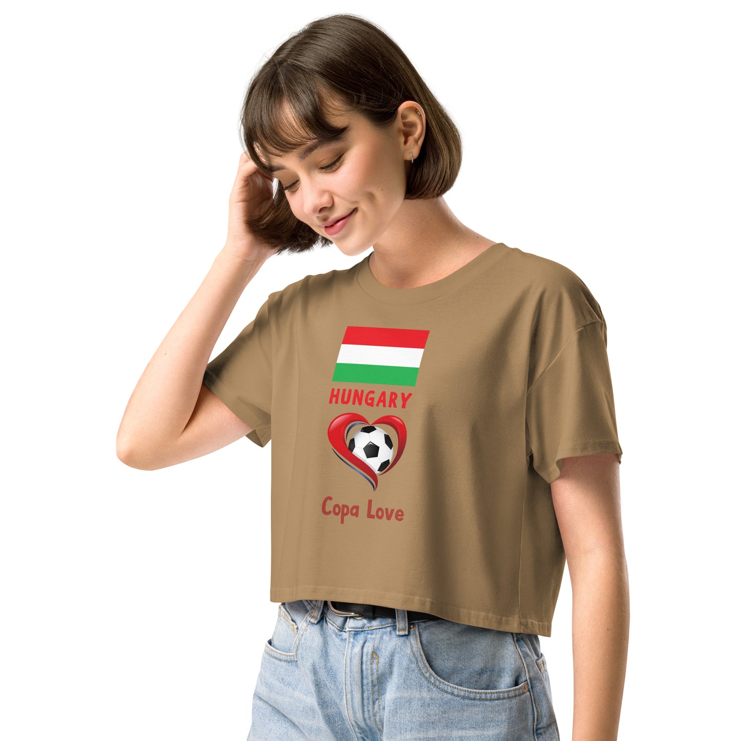 HUNGARY - Copa Love Women’s crop top