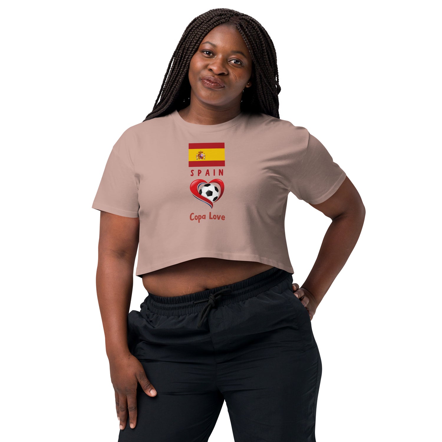 SPAIN - Copa Love Women’s crop top